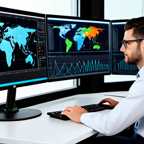 인덱스 펀드의 데이터 분석 기법 - Data Analyst at Work**

"A focused data analyst, fully clothed in a professional, modest outfit (bus...