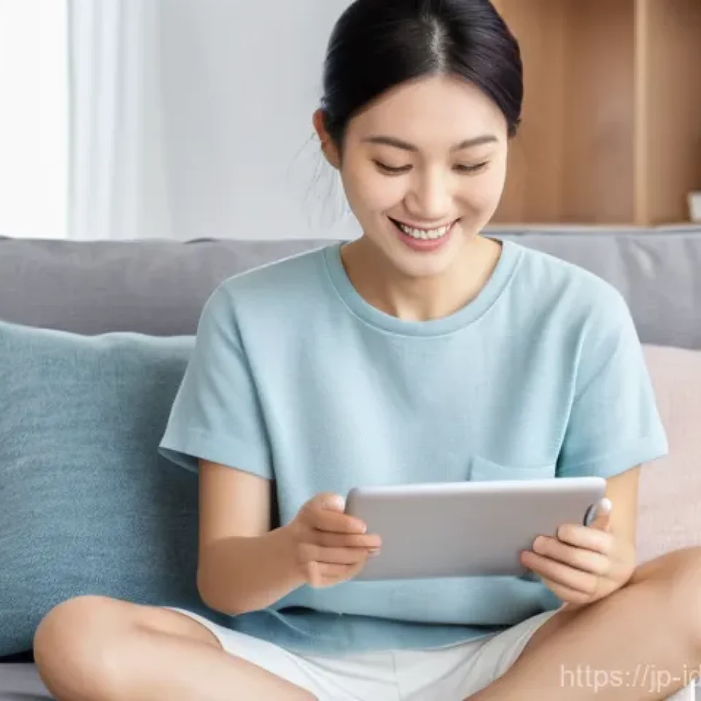 인덱스 펀드 투자로 신뢰 받을 수 있는 방법 - **Prompt:** A young, serene Japanese woman in her late 20s to early 30s, dressed in comfortable yet ...