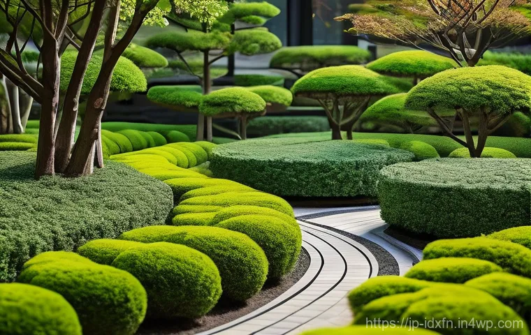 인덱스 펀드와 주식 투자 심리 - A calm and composed Japanese individual, dressed in everyday comfortable clothes, stands amidst a ch...